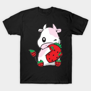 Cute Strawberry Cow T-Shirt